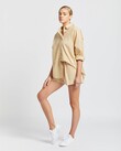 THE CHIARA SHIRT (CARAMEL)