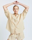 THE CHIARA SHIRT (CARAMEL)