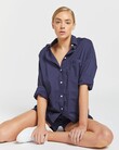 THE CHIARA SHIRT (NAVY)