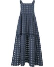 A DAY IN THE COUNTRY DRESS (NAVY)