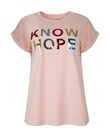 KNOW HOPE T-SHIRT (PINK)