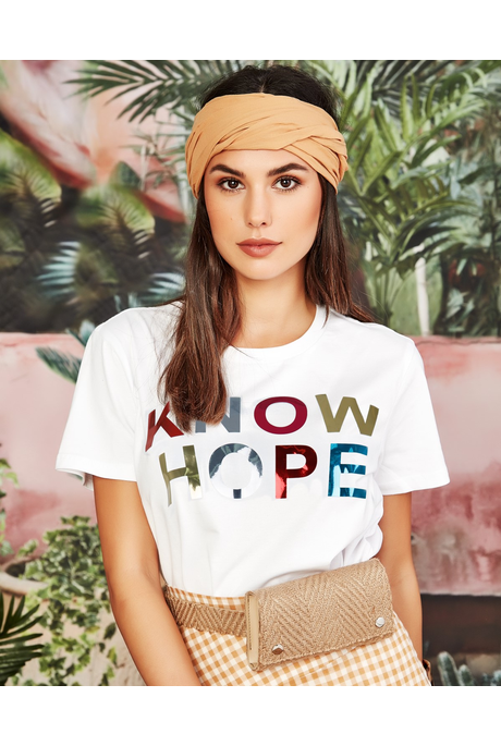 Know Hope Tshirt - White