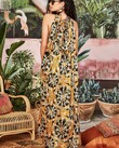 TIE OF RELIEF DRESS (BLACK/GOLD)