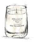 COLLINS STREET CANDLE (WHITE MATTE GLASS)