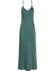 90S SILK SLIP DRESS (EMERALD)