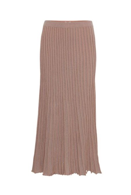 DAY BELLS KNITWEAR SKIRT (DUSTY PINK)