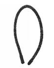 LOVE FOREVER HEAD BAND (CHARCOAL)