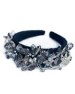 CRYSTAL ALICE BAND (BLACK DIAMOND)