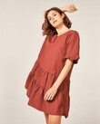 DUNE DRESS (BURNT APRICOT)