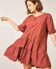 DUNE DRESS (BURNT APRICOT)