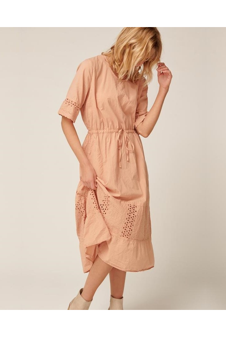 LUDIE DRESS (PEACHED)