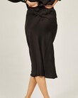 BIAS LONG SKIRT (NOIR)