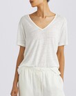 KHALO LINEN TEE (SALTER)