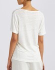 KHALO LINEN TEE (SALTER)