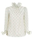 THE LOVESTRUCK FLUTED BLOUSE (MINT)