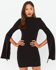 THE SENSE OF MYSTERY DRESS (BLACK)