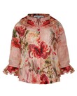 OVER THE FRILLS AND FAR AWAY JACKET(BLUSH FLORAL)