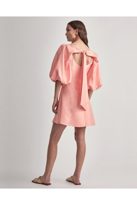 CLAUDIA MINI DRESS (SALMON)