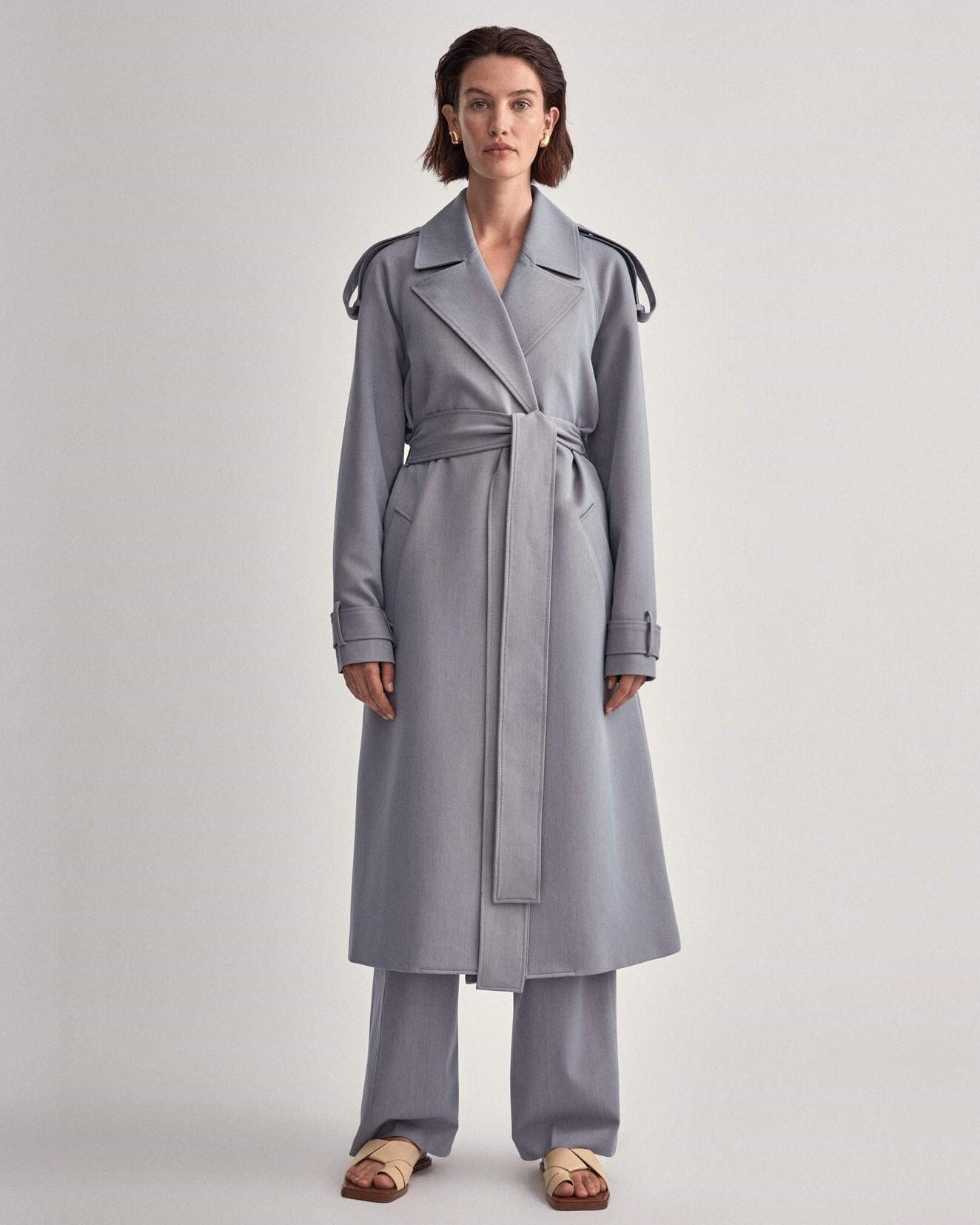 Grey on sale summer coat
