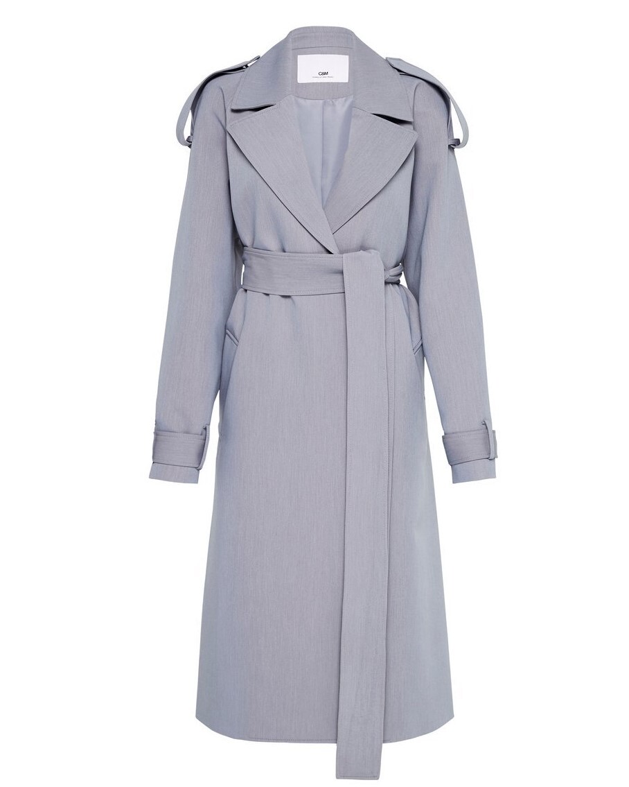 AVARY TRENCH COAT (LIGHT GREY)- CAMILLA AND MARC SUMMER 21 Boxing Day Sale