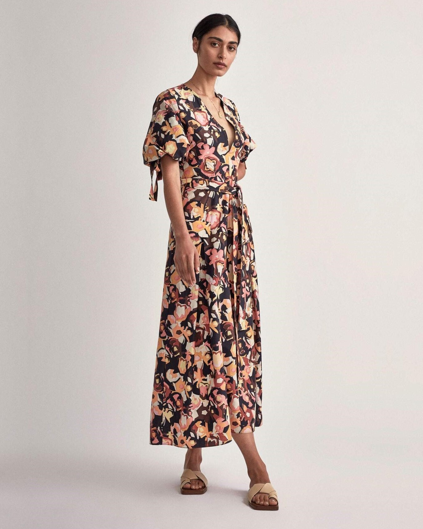 DELFINO V NECK DRESS (DELFINO PRINT)- CAMILLA AND MARC SUMMER 21 Boxing Day  Sale