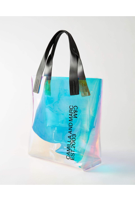 HOLOGRAPHIC DENVER TOTE- CAMILLA AND MARC SUMMER 21 Boxing Day Sale