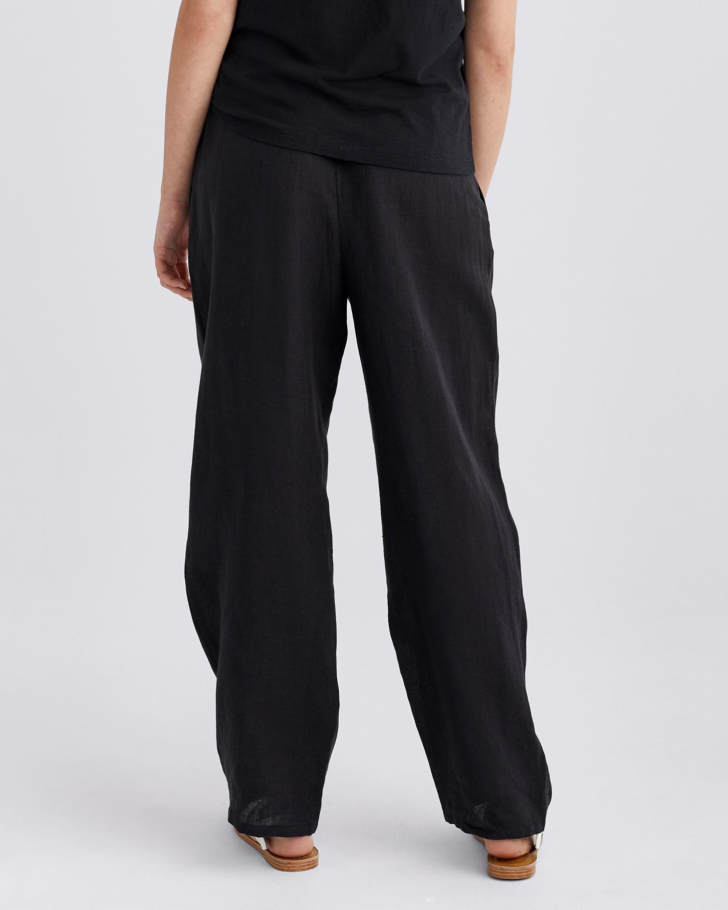 ORSON LINEN PANT (DARKEST NAVY)- JAC + JACK SUMMER 21 Boxing Day Sale