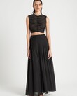 ALINA MAXI SKIRT (BLACK)