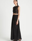 ALINA MAXI SKIRT (BLACK)