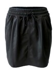 FRANKIE LEATHER MINI SKIRT (BLACK)