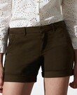 SELENA SHORTS (DARK KHAKI)