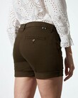 SELENA SHORTS (DARK KHAKI)