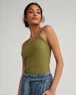 FARRAH TANK (OLIVE)