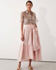 PARKER WRAP SKIRT (PINK)