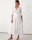 PARKER WRAP SKIRT (WHITE)