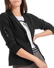 STRETCH JERSEY BLAZER (BLACK)