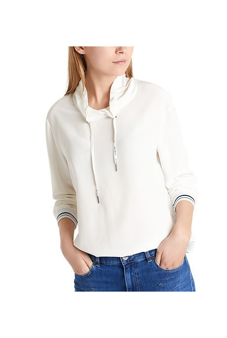 CASUAL SILK TOP (OFF WHITE)