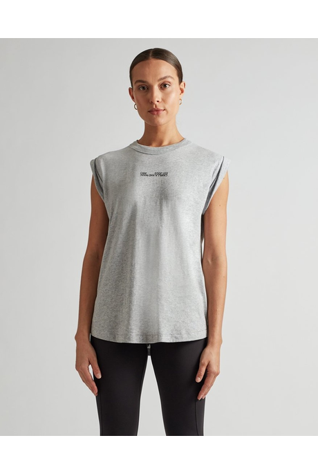 CADIZ LOGO TANK (GREY MARLE)