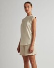 CADIZ LOGO TANK (IVORY)