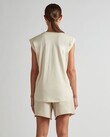 CADIZ LOGO TANK (IVORY)