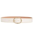 THE LOVESTRUCK RAFFIA BELT (MILK)