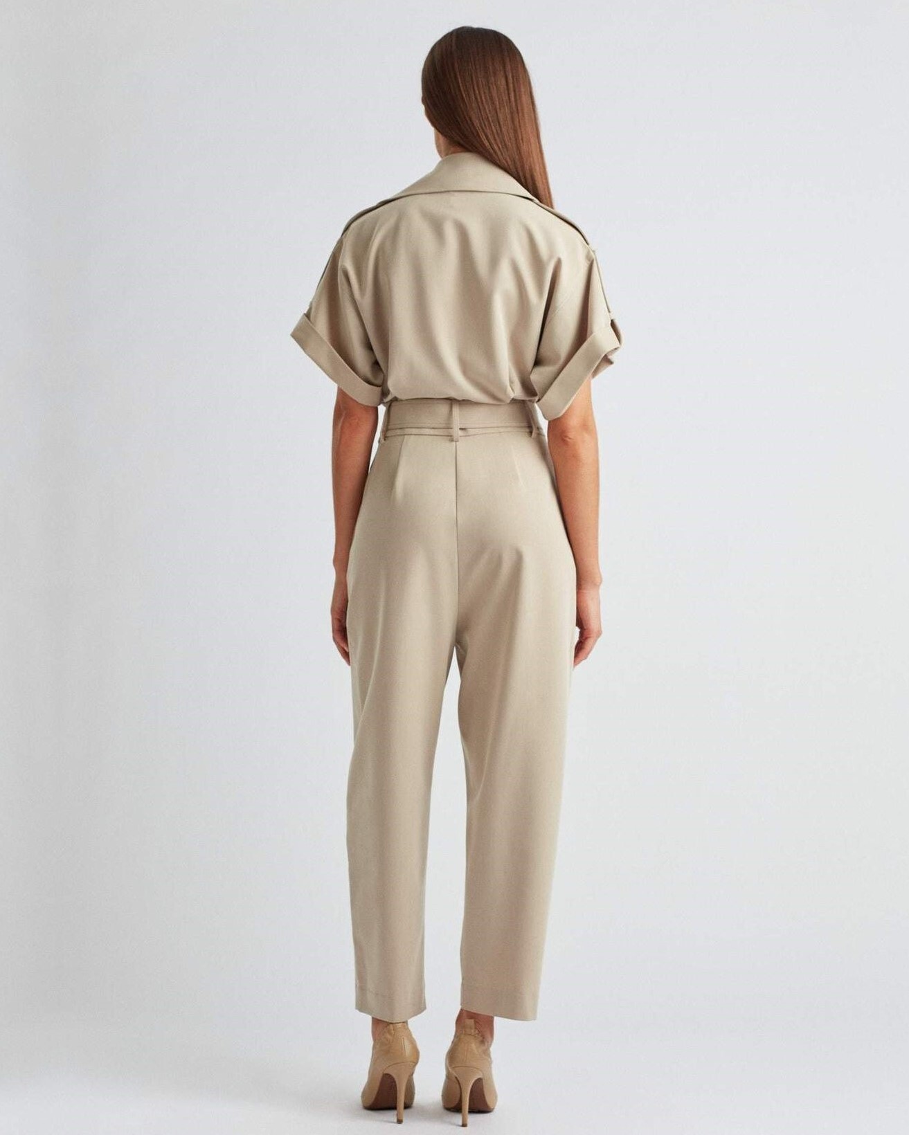 FRANCESCA JUMPSUIT (PALE STONE)- CAMILLA AND MARC AUTUMN WINTER 21 ...