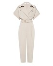 FRANCESCA JUMPSUIT (PALE STONE)