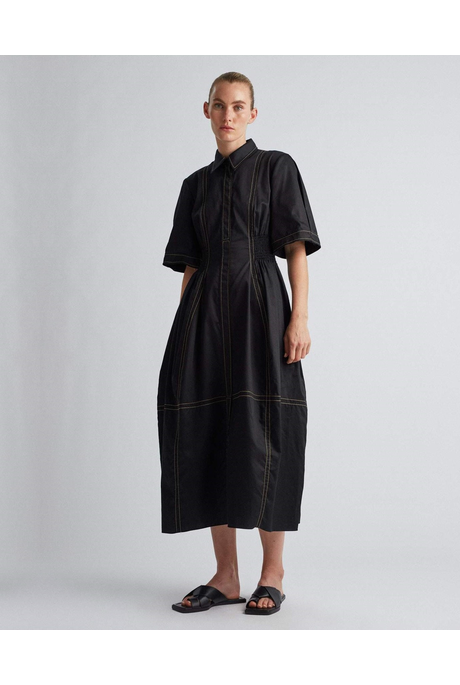 WILLIS MIDI DRESS (BLACK)