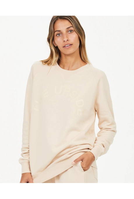 SID CREW SWEATSHIRT (MACADAMIA)