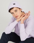 CASHMERE RIB HAT (LILAS)