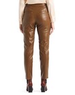 FAUX LEATHER PANTS (COGNAC)