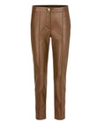 FAUX LEATHER PANTS (COGNAC)