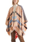 WOOL MIX CAPE (APRICOT BEIGE)