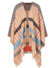 WOOL MIX CAPE (APRICOT BEIGE)